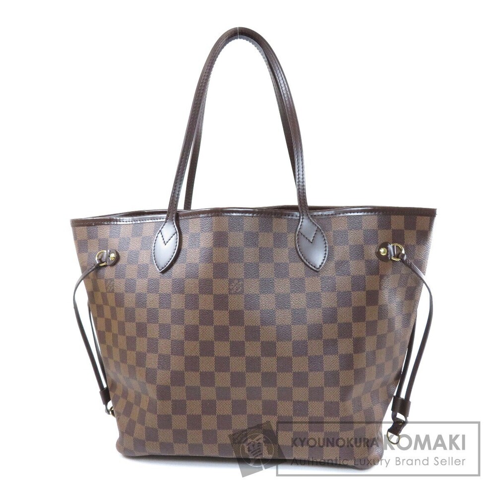 Louis Vuitton Neverfull Tote Bag Damier Canvas Brown